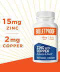 Bulletproof Triple Threat Strength Bundle, Vitamins A-D-K, 30 Softgels, Zinc With Copper, 60 Capsules, Methyl B-12, Spearmint Flavor, 60 Lozenges