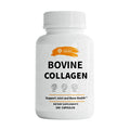 SIRUNES Bovine Collagen Supplements For Men And Women I Hydrolyzed Grass Fed Bovine Collagen Peptides Dietary Supplement For Joint, Nerve & Bone Support - Non-Gmo, Anti-Aging - 100 Capsules