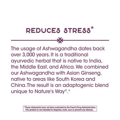 Nature'S Way Premium Blend Stress Defense, Reduces Stress*, 30 Vegan Capsules