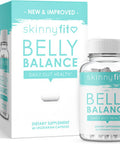 SkinnyFit Belly Balance Probiotic Supplement for Digestive and Gut Health Targeted Release for Women and Men (60 Vegetarian Capsules)