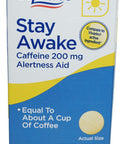 Equate Caffeine Stay Awake Tablets, 200 Mg, 80 Count