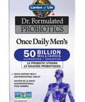 Garden of Life Dr. Formulated Once Daily Men 50-Billion Probiotics 30 Vegetarian Capsules
