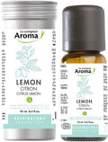Le Comptoir Aroma Huile Essentielle Biologique De Citron - 100% Biologique, Pure Et Naturelle. Made In France. Organic Essential Oil Of Lemon 100%