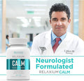 Relaxium Relaxium Calm Non-Habit Forming Stress & Mood Support Supplement Elevate Mood & Boost Relaxation with Ashwagandha 5-HTP GABA Made in USA (60 Vegan Capsules 30 Day Supply)