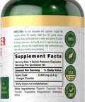 Carlyle Apple Cider Vinegar Capsules | 2400Mg | 240 Count | Non-Gmo, Gluten Free Supplement