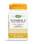 Nature'S Way Vitamin C With Rose Hips; 1000 Mg Vitamin C Per Serving; 250 Capsules