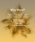 Bioglan Superfoods Organic Maca, high in Vitamin C | Energy & Stamina | Fatigue & Tiredness - 60 Capsules