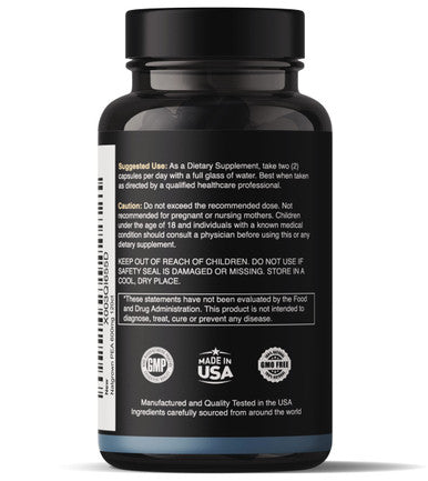 Natgrown Palmitoylethanolamide Pea Supplement 600 Mg - 120 Capsules