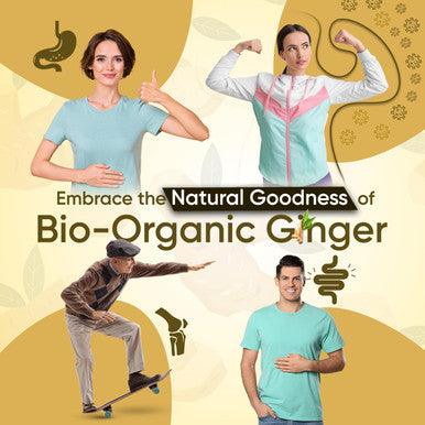 Weightworld Organic Ginger Supplement - High Strength 1300mg - Soil Association - 2 Ginger Root Capsules Per Serving - Vegan Joint & Digestion Supplement