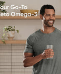 Sports Research Keto Omega Fish Oil With Wild Sockeye Salmon, Antarctic Krill Oil, Astaxanthin & Coconut Mct Oil - 1200Mg Of Epa & Dha Per Serving Keto Certified & Non-Gmo Verified (120 Softgels)