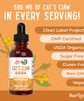 MaryRuth Organics Cat's Claw Herbal Liquid Drops 2 Month Supply Unflavored Cats Claw Tincture 1 Fl Oz