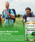 Alliwise Magnesium Glycinate 500Mg Supplemnt, High Absorption Dietary Supplement For Muscle, Heart, Nerve And Bone Support, Gluten Free, Non Gmo, 120 Capsules, 60 Day Supply