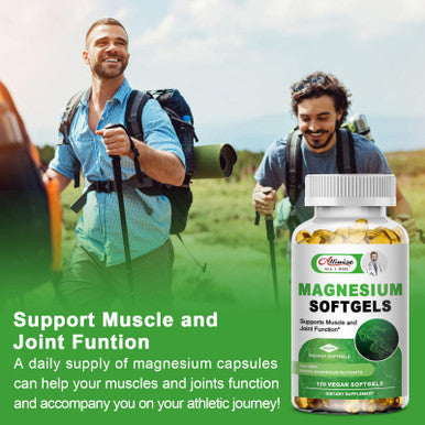 Alliwise Magnesium Glycinate 500Mg Supplemnt, High Absorption Dietary Supplement For Muscle, Heart, Nerve And Bone Support, Gluten Free, Non Gmo, 120 Capsules, 60 Day Supply