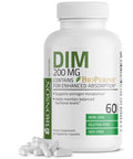 Bronson Dim Supplement 200 Mg Diindolymethane With Bioperine For Enhanced Absorption, Estrogen Metabolism & Maintains Balanced Hormone Levels, 60 Vegetarian Capsules