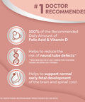 NESTLe Materna Prenatal Multivitamin Supplement Folic Acid 100 Tablets