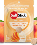 Saltstick Fastchew Electrolyte Replacement Tablets For Rehydration Packet Of 10 Tablets Watermelon 10 Count