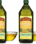 Pompeian Light Taste Olive Oil, High Heat Cooking, Baking & Sauteing, High Smoke Point, 32 Fl Oz