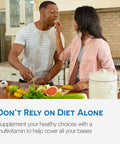 Ez Melts Dissolvable Multivitamin With Iron For Women & Men, Sugar-Free, 1-Month Supply