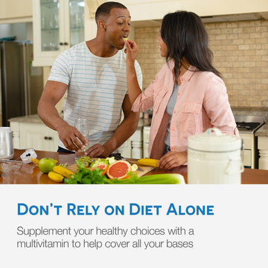 Ez Melts Dissolvable Multivitamin With Iron For Women & Men, Sugar-Free, 1-Month Supply