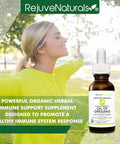 Rejuvenaturals Extra Strength Oil Of Oregano Usda Organic Liquid) Wild Mediterranean 1 Fl Oz