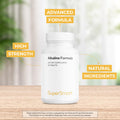 Supersmart Alkaline Formula with Licorice Root Extract Calcium Magnesium Citrate Helps Balance The Bodys pH NonGMO Gluten Free 60 Vegetarian Capsules