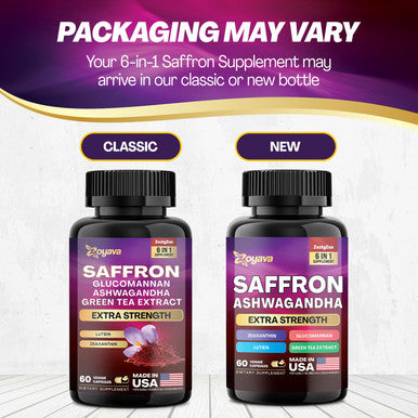Zoyava Revitalize Your Wellness Saffron Zestyzen 4000Mg 60 Capsules