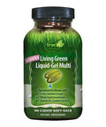 Irwin Naturals Women'S Living Green Liquid-Gel Multi Vitamin - 70 Essential Nutrients Vitamins Wholefood Blend - Targeted Adrenal & Brain Support - 90 Liquid Softgels