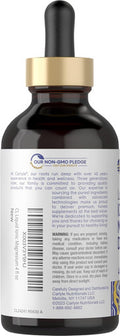 Carlyle Liquid Ionic Magnesium 400 mg | 4 oz | Vegetarian Non-GMO & Gluten Supplement | Vital Trace