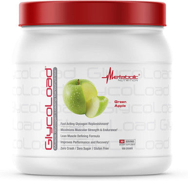 Metabolic Nutrition Glycoload 100% Micronized Cyclic Cluster Dextrin Carbohydrate Powder Muscle Glycogen Loading Carbohydrate Pre Intra Post Workout Supplement 600 gm 30 servings