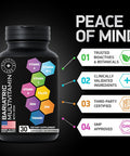 Bariatric Multivitamin With Iron For Women & Men - Post Gastric Bypass Vitamins And Gastric Sleeve Bariatric Iron Vitamin Multivitamins -Non-Gmo, Gluten--One A Day, 30 Bariatric Vitamins Capsules