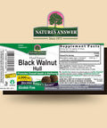 Nature'S Answer Alcohol- Black Walnut Hull 2000mg 1oz Extract | Promotes Overall Wellbeing | Gluten Non-GMO Vegan No Preservatives or Artificial Flavors | Single Count