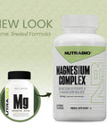 Nutrabio Magnesium Complex Supplement Magnesium Glycinate For Sleep Biglycinate D-Magnesium Malate Muscle & Nerve Support For Men And Women 120 Vegetable Capsules