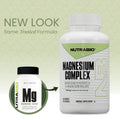 Nutrabio Magnesium Complex Supplement Magnesium Glycinate For Sleep Biglycinate D-Magnesium Malate Muscle & Nerve Support For Men And Women 120 Vegetable Capsules