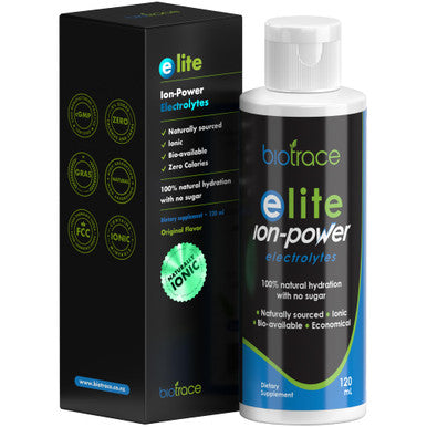 BioTrace Elite Electrolyte Drops | 0 Calories 0 Sugar Rapid Hydration, Workout, Muscle Recovery | Trace Minerals Electrolytes Supplement | 30%+ More Potassium Magnesium Chloride | 4 Fl Oz