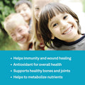 Organika Kids Zinc Spray With Vitamin C- Orange Tangerine Flavour- Immune Support For Your Kids, Easy Spray Format- 30Ml
