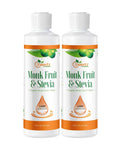 Monk Fruit & Stevia Liquid Sweetener Drops - Natural Sweeteners & Sugar Alternatives - Delicious Blend with No Bitter Aftertaste - Concentrated Sweetener Liquid Drops Extract ÃƒÂ¢Ã¢â€šÂ¬Ã¢â‚¬Å“ 8 FL OZ (1600 Servings)