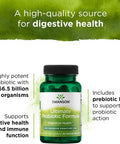 Swanson Ultimate Probiotic Formula Digestive Health Immune System Support 66 Billion CFU Prebiotic NutraFlora scFOS 30 DRcaps Veggie Capsules (Caps)