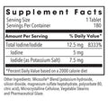 Optimox Iodoral 12.5 mg Supplement - Iodine Supplement, Thyroid Support for Women and Men, Lugol Solution Pills, Potassium Iodide Tablets, Daily Mineral Complex - 180 Count