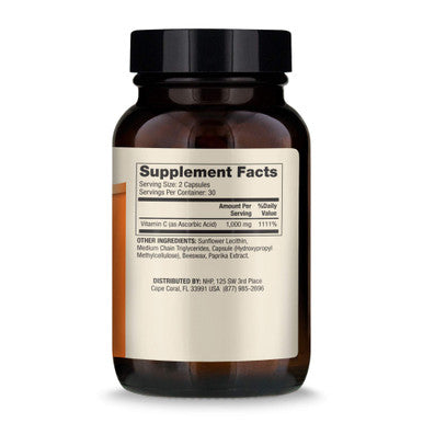 Dr. Mercola Liposomal Vitamin C 1000 mg 60 Capsules