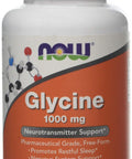 Now Foods Glycine Capsules, 1000 mg, 100-Count