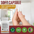 Shrink Spermidine Supplements High Strength For Men & Women 120 Vegan Caps 100% Natural Polyamine For Anti-Aging Support, Overall Wellness Non-Gmo, Usa Made With High Spermidine, Zinc & Thiamin