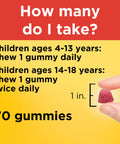 Nature Made Kids First Multivitamin with Omega3 Kids Gummy Multivitamins with Vitamins and Minerals for Nutritional Support 70 Gummies