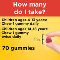 Nature Made Kids First Multivitamin with Omega3 Kids Gummy Multivitamins with Vitamins and Minerals for Nutritional Support 70 Gummies