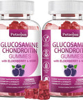 Glucosamine Chondroitin Supplements With Msm & Elderberry Glucosamine Chondroitin Gummy For Adults & Women Men Glucosamine Chondroitin Gummies Extra Strength Joint Supplement 2 Pack