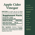 Nature's Bounty Apple Cider Vinegar 480mg, 200 Tablets