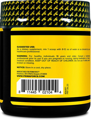 Primaforce HMB Supplement Powder (200g) (Unflavored) - Pure Calcium Beta-Hydroxy Beta-Methylbutrate