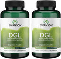 Swanson High Potency DGL (Licorice) - Herbal Supplement Promoting Digestive Health '&' GI Tract Support - Natural Stomach Soother Made with Licorice Root Extract - (90 Capsules 750mg Each) 2 Pack
