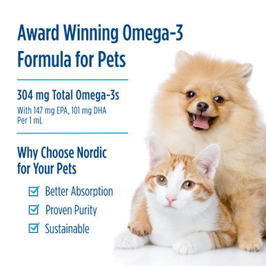 Nordic Naturals Omega 3 Pet 2oz