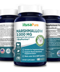 Marshmallow Root Ext 3,000 mg 180 Veggie caps (Equivalent to 30:1 Ext ) with Bioperine