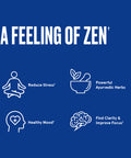 Bulletproof Zen Mode Stress Relief And Tranquility Capsules, 45 Count, Supplement For Calm And Relaxation